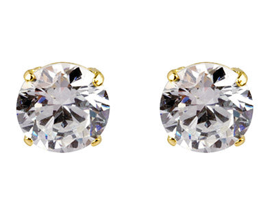 9ct Stud Earrings Yellow Gold